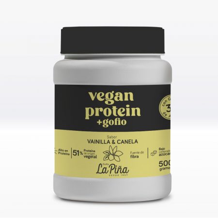 Batido Proteína Vegana con Gofio sabor Vainilla