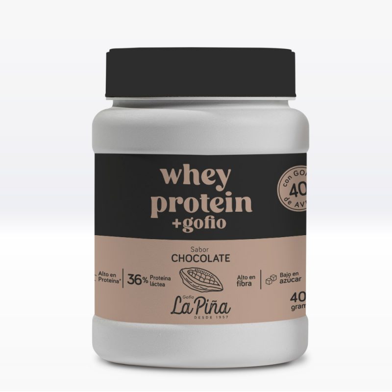 Batido Proteína whey con Gofio sabor Chocolate